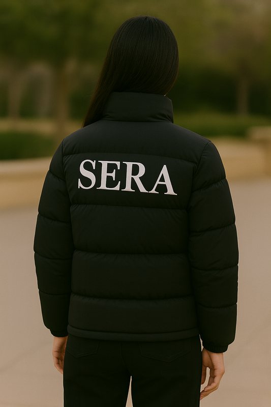 SERA Black Puffer Jacket